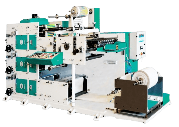 Fireworks Stickers Printing Embossing & Full Cut Machine