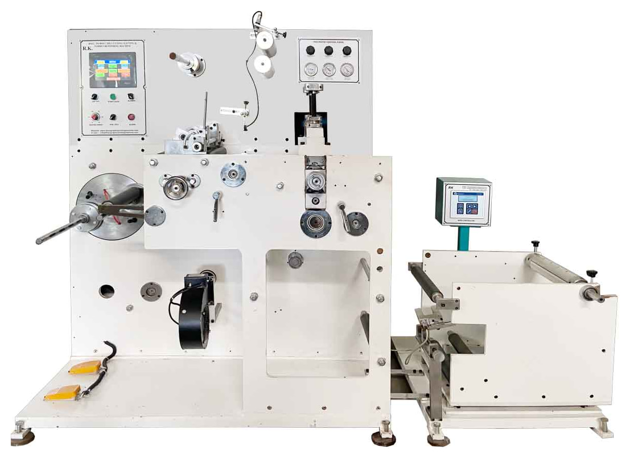 Die Cutting With Turret Rewinding